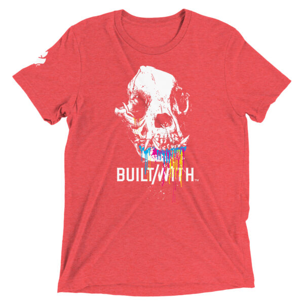 Rainbow Bull Dog White Skull - Image 3